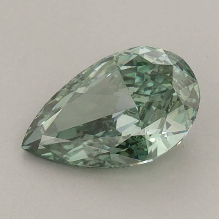 Loose Diamond - PEAR 1.04ct Fancy Vivid Green VVS2: Loose Diamond - PEAR 1.04ct Fancy Vivid Green VVS2 Source: This is a real non-mined Diamond that has been grown in a lab Shape: PEAR Carats: 1.04 Color: Fancy Vivid Green Certification: IGI Video: