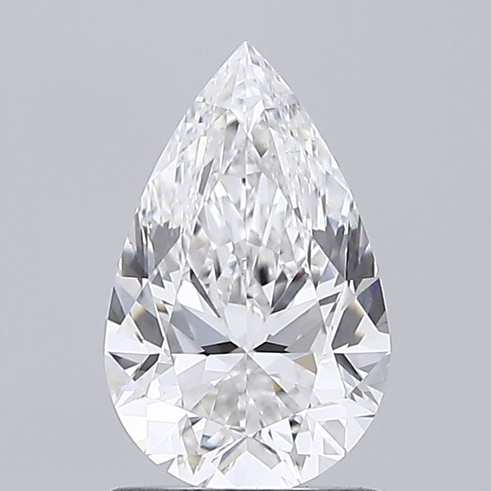 Loose Diamond - PEAR 1.26ct E VVS2: Loose Diamond - PEAR 1.26ct E VVS2 Source: This is a real non-mined Diamond that has been grown in a lab Shape: PEAR Carats: 1.26 Color: E Clarity: VVS2 Certification: IGI Video:
