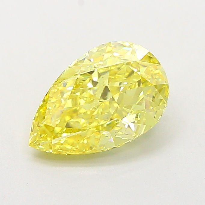 Loose Diamond - PEAR 1.83ct Fancy Vivid Yellow VS1: Loose Diamond - PEAR 1.83ct Fancy Vivid Yellow VS1 Source: This is a real non-mined Diamond that has been grown in a lab Shape: PEAR Carats: 1.83 Color: Fancy Vivid Yellow Certification: IGI Video:
