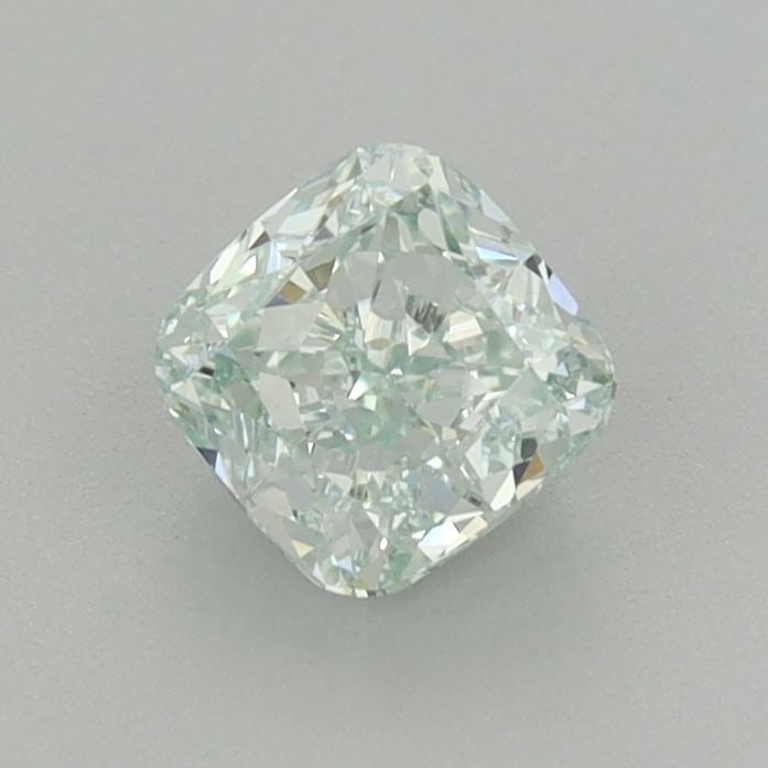 Loose Diamond - CUSHION MODIFIED 0.74ct Fancy Green VVS2: Loose Diamond - CUSHION MODIFIED 0.74ct Fancy Green VVS2 Source: This is a real non-mined Diamond that has been grown in a lab Shape: CUSHION MODIFIED Carats: 0.74 Color: Fancy Green Certification: IG