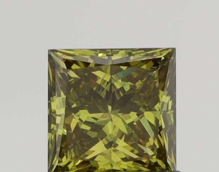 Loose Diamond - PRINCESS 1.04ct Fancy Green VS1: Loose Diamond - PRINCESS 1.04ct Fancy Green VS1 Source: This is a real non-mined Diamond that has been grown in a lab Shape: PRINCESS Carats: 1.04 Color: Fancy Green Certification: NONE Video: