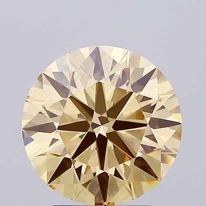 Ideal Loose Diamond - ROUND 3.0ct Fancy Brownish Yellow VS1: Ideal Loose Diamond - ROUND 3.0ct Fancy Brownish Yellow VS1 Source: This is a real non-mined Diamond that has been grown in a lab Shape: ROUND Carats: 3.0 Color: Fancy Brownish Yellow Certification: I