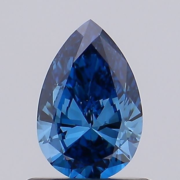 Loose Diamond - PEAR 0.7ct Fancy Deep Blue VS1: Loose Diamond - PEAR 0.7ct Fancy Deep Blue VS1 Source: This is a real non-mined Diamond that has been grown in a lab Shape: PEAR Carats: 0.7 Color: Fancy Deep Blue Certification: IGI Video: