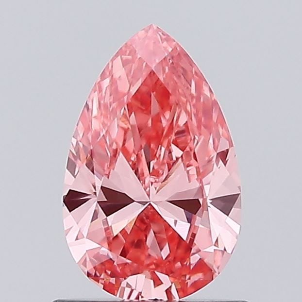 Loose Diamond - PEAR 0.69ct Fancy Vivid Pink VS1: Loose Diamond - PEAR 0.69ct Fancy Vivid Pink VS1 Source: This is a real non-mined Diamond that has been grown in a lab Shape: PEAR Carats: 0.69 Color: Fancy Vivid Pink Certification: IGI Video: