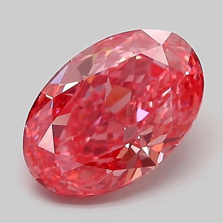 Loose Diamond - OVAL 1.72ct Fancy Vivid Pink VS1: Loose Diamond - OVAL 1.72ct Fancy Vivid Pink VS1 Source: This is a real non-mined Diamond that has been grown in a lab Shape: OVAL Carats: 1.72 Color: Fancy Vivid Pink Certification: IGI Additional im