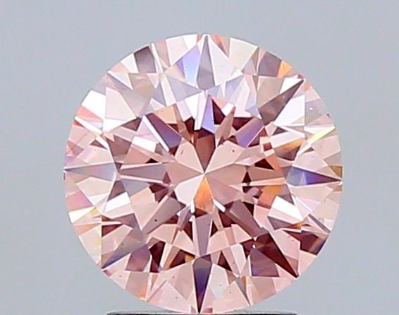 Loose Diamond - ROUND 2.5ct Fancy Intense Pink VS2: Loose Diamond - ROUND 2.5ct Fancy Intense Pink VS2 Source: This is a real non-mined Diamond that has been grown in a lab Shape: ROUND Carats: 2.5 Color: Fancy Intense Pink Certification: IGI Video: