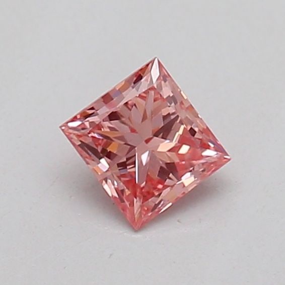Loose Diamond - PRINCESS 0.2ct Fancy Vivid Pink VVS2: Loose Diamond - PRINCESS 0.2ct Fancy Vivid Pink VVS2 Source: This is a real non-mined Diamond that has been grown in a lab Shape: PRINCESS Carats: 0.2 Color: Fancy Vivid Pink Certification: IGI Video: