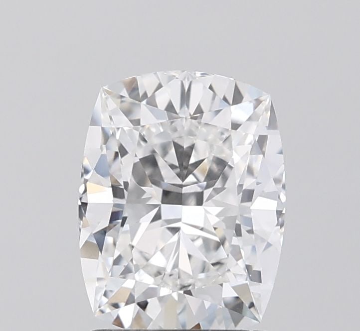 Loose Diamond - CUSHION MODIFIED 2.01ct E VVS2: Loose Diamond - CUSHION MODIFIED 2.01ct E VVS2 Source: This is a real non-mined Diamond that has been grown in a lab Shape: CUSHION MODIFIED Carats: 2.01 Color: E Clarity: VVS2 Certification: IGI Vide
