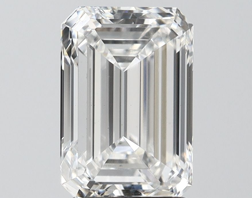 Loose Diamond - EMERALD 3.0ct F VS1: Loose Diamond - EMERALD 3.0ct F VS1 Source: This is a real non-mined Diamond that has been grown in a lab Shape: EMERALD Carats: 3.0 Color: F Clarity: VS1 Certification: IGI Video: