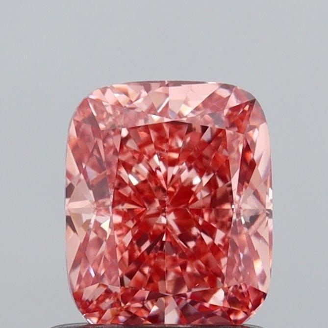 Loose Diamond - CUSHION MODIFIED 1.09ct Fancy Vivid Pink VVS2: Loose Diamond - CUSHION MODIFIED 1.09ct Fancy Vivid Pink VVS2 Source: This is a real non-mined Diamond that has been grown in a lab Shape: CUSHION MODIFIED Carats: 1.09 Color: Fancy Vivid Pink Certifi