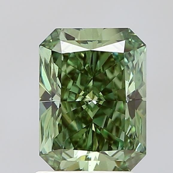 Loose Diamond - RADIANT 2.02ct Fancy Vivid Green VS2: Loose Diamond - RADIANT 2.02ct Fancy Vivid Green VS2 Source: This is a real non-mined Diamond that has been grown in a lab Shape: RADIANT Carats: 2.02 Color: Fancy Vivid Green Certification: IGI Video