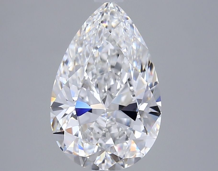 Loose Diamond - PEAR 2.58ct E VVS1: Loose Diamond - PEAR 2.58ct E VVS1 Source: This is a real non-mined Diamond that has been grown in a lab Shape: PEAR Carats: 2.58 Color: E Clarity: VVS1 Certification: IGI Video: