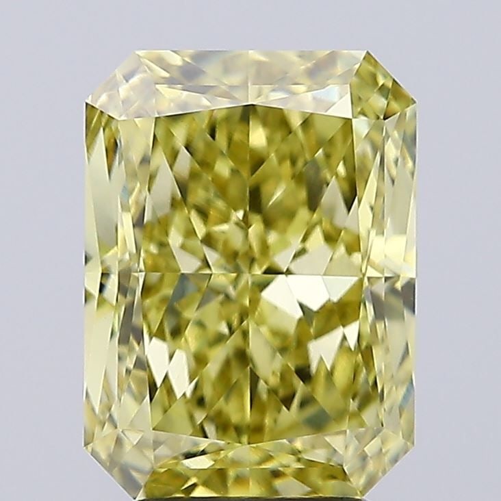 Loose Diamond - RADIANT 4.01ct Fancy Yellow VVS2: Loose Diamond - RADIANT 4.01ct Fancy Yellow VVS2 Source: This is a real non-mined Diamond that has been grown in a lab Shape: RADIANT Carats: 4.01 Color: Fancy Yellow Certification: IGI Video: