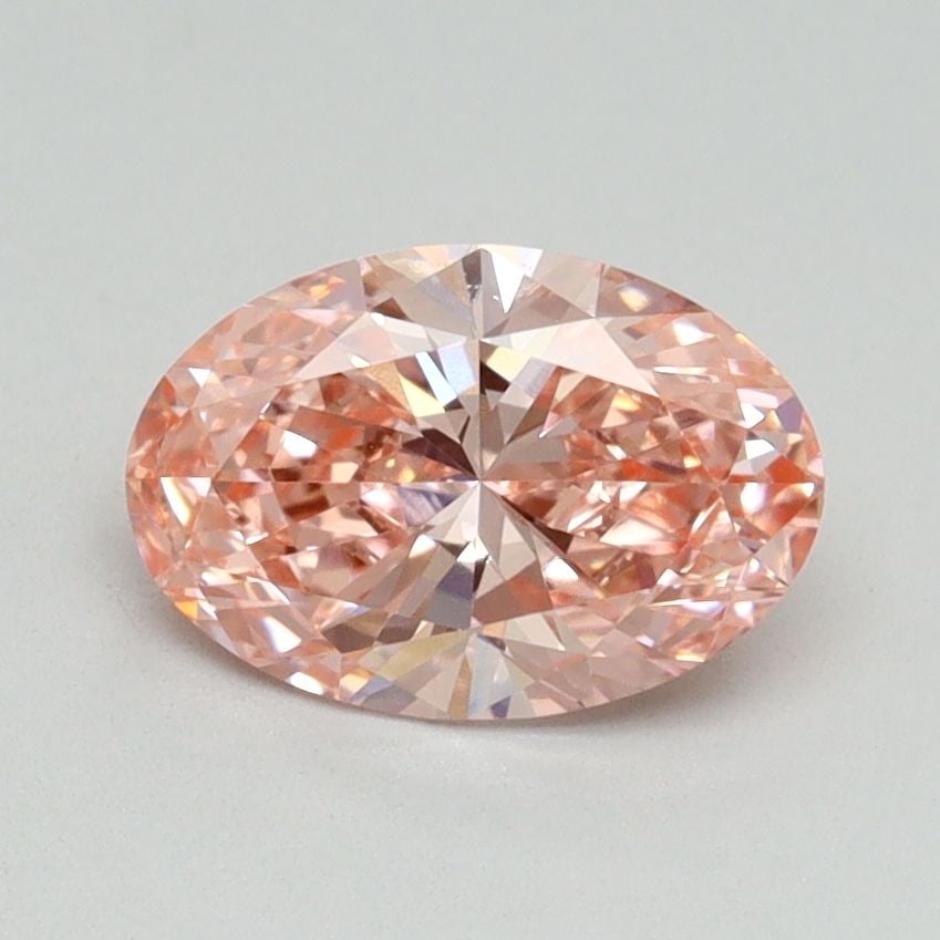 Loose Diamond - OVAL 1.08ct Fancy Vivid Pink VVS1: Loose Diamond - OVAL 1.08ct Fancy Vivid Pink VVS1 Source: This is a real non-mined Diamond that has been grown in a lab Shape: OVAL Carats: 1.08 Color: Fancy Vivid Pink Certification: IGI Video: