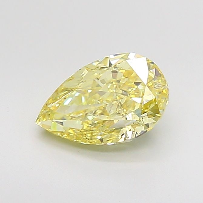 Loose Diamond - PEAR 2.06ct Fancy Intense Yellow SI1: Loose Diamond - PEAR 2.06ct Fancy Intense Yellow SI1 Source: This is a real non-mined Diamond that has been grown in a lab Shape: PEAR Carats: 2.06 Color: Fancy Intense Yellow Certification: IGI Video