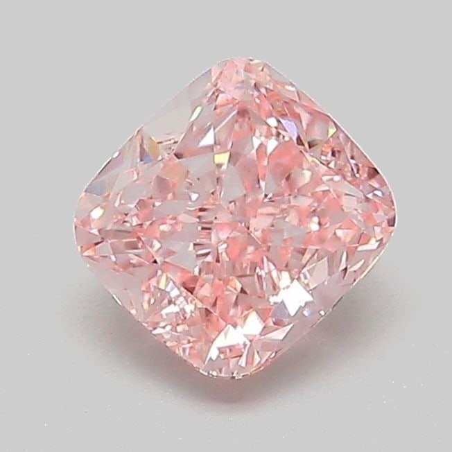 Loose Diamond - CUSHION MODIFIED 1.0ct Fancy Vivid Pink VS1: Loose Diamond - CUSHION MODIFIED 1.0ct Fancy Vivid Pink VS1 Source: This is a real non-mined Diamond that has been grown in a lab Shape: CUSHION MODIFIED Carats: 1.0 Color: Fancy Vivid Pink Certificat