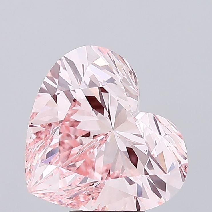 Loose Diamond - HEART 7.05ct Fancy Intense Pink VS2: Loose Diamond - HEART 7.05ct Fancy Intense Pink VS2 Source: This is a real non-mined Diamond that has been grown in a lab Shape: HEART Carats: 7.05 Color: Fancy Intense Pink Certification: IGI Video: