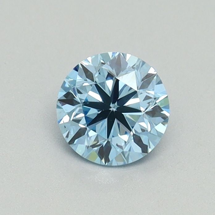 Loose Diamond - ROUND 0.5ct Fancy Vivid Blue VS2: Loose Diamond - ROUND 0.5ct Fancy Vivid Blue VS2 Source: This is a real non-mined Diamond that has been grown in a lab Shape: ROUND Carats: 0.5 Color: Fancy Vivid Blue Certification: IGI Video:
