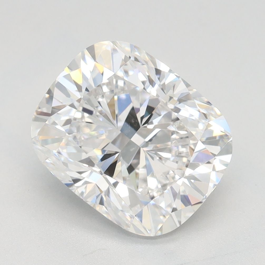 Loose Diamond - CUSHION MODIFIED 2.45ct D IF: Loose Diamond - CUSHION MODIFIED 2.45ct D IF Source: This is a real non-mined Diamond that has been grown in a lab Shape: CUSHION MODIFIED Carats: 2.45 Color: D Clarity: IF Certification: IGI Video:
