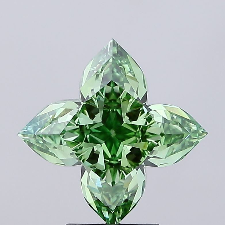 Loose Diamond - OTHER 2.95ct Fancy Vivid Green VS1: Loose Diamond - OTHER 2.95ct Fancy Vivid Green VS1 Source: This is a real non-mined Diamond that has been grown in a lab Shape: OTHER Carats: 2.95 Color: Fancy Vivid Green Certification: IGI Video: