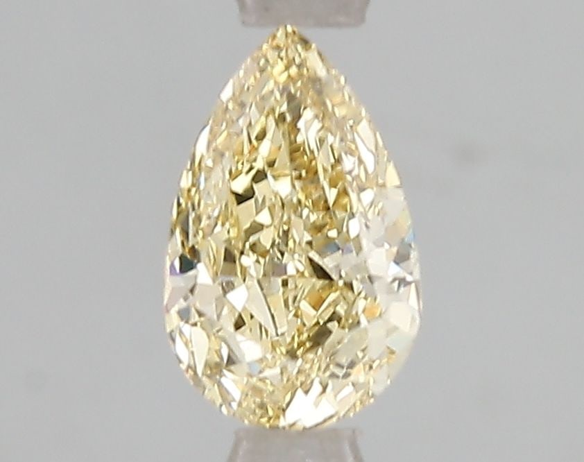 Loose Diamond - PEAR 1.0ct Fancy Intense Yellow VS1: Loose Diamond - PEAR 1.0ct Fancy Intense Yellow VS1 Source: This is a real non-mined Diamond that has been grown in a lab Shape: PEAR Carats: 1.0 Color: Fancy Intense Yellow Certification: IGI Video: