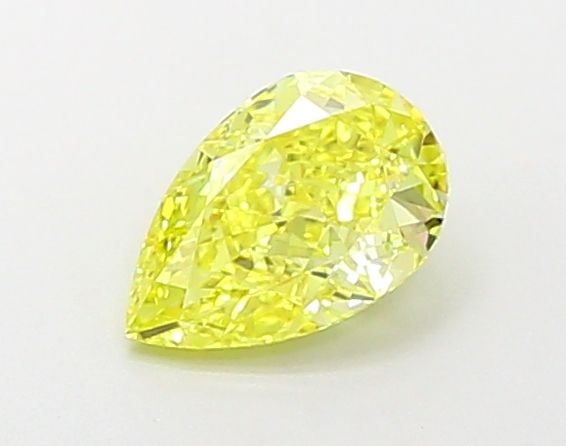 Loose Diamond - PEAR 1.04ct Fancy Vivid Yellow VS1: Loose Diamond - PEAR 1.04ct Fancy Vivid Yellow VS1 Source: This is a real non-mined Diamond that has been grown in a lab Shape: PEAR Carats: 1.04 Color: Fancy Vivid Yellow Certification: IGI Video: