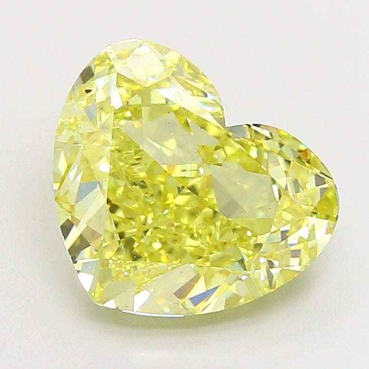 Loose Diamond - HEART 7.03ct Fancy Intense Yellow VS2: Loose Diamond - HEART 7.03ct Fancy Intense Yellow VS2 Source: This is a real non-mined Diamond that has been grown in a lab Shape: HEART Carats: 7.03 Color: Fancy Intense Yellow Certification: IGI Vid