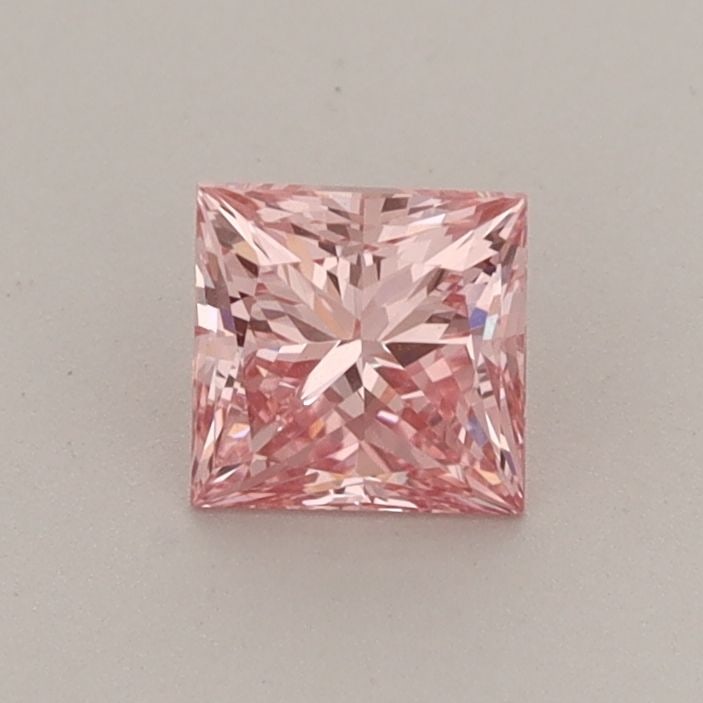 Loose Diamond - PRINCESS 0.59ct Fancy Vivid Pink VVS2: Loose Diamond - PRINCESS 0.59ct Fancy Vivid Pink VVS2 Source: This is a real non-mined Diamond that has been grown in a lab Shape: PRINCESS Carats: 0.59 Color: Fancy Vivid Pink Certification: IGI Vide