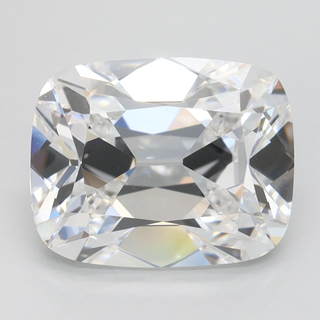 Loose Diamond - CUSHION BRILLIANT 4.15ct D FL: Loose Diamond - CUSHION BRILLIANT 4.15ct D FL Source: This is a real non-mined Diamond that has been grown in a lab Shape: CUSHION BRILLIANT Carats: 4.15 Color: D Clarity: FL Certification: GCAL Video