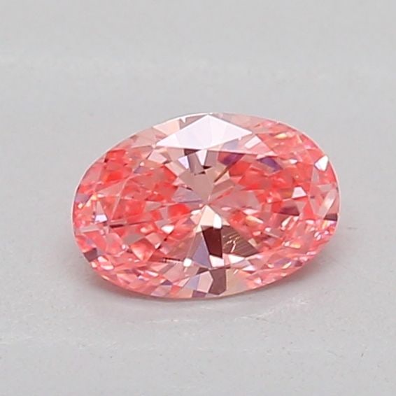 Loose Diamond - OVAL 0.21ct Fancy Vivid Pink SI1: Loose Diamond - OVAL 0.21ct Fancy Vivid Pink SI1 Source: This is a real non-mined Diamond that has been grown in a lab Shape: OVAL Carats: 0.21 Color: Fancy Vivid Pink Certification: IGI Additional im