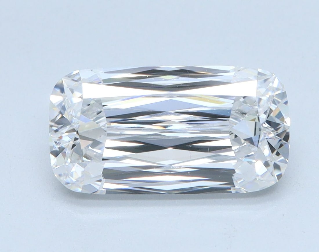 Loose Diamond - CUSHION MODIFIED 2.5ct E VS1: Loose Diamond - CUSHION MODIFIED 2.5ct E VS1 Source: This is a real non-mined Diamond that has been grown in a lab Shape: CUSHION MODIFIED Carats: 2.5 Color: E Clarity: VS1 Certification: IGI Addition