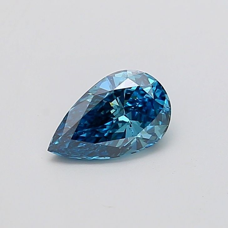 Loose Diamond - PEAR 1.09ct Fancy Vivid Blue SI1: Loose Diamond - PEAR 1.09ct Fancy Vivid Blue SI1 Source: This is a real non-mined Diamond that has been grown in a lab Shape: PEAR Carats: 1.09 Color: Fancy Vivid Blue Certification: IGI Video: