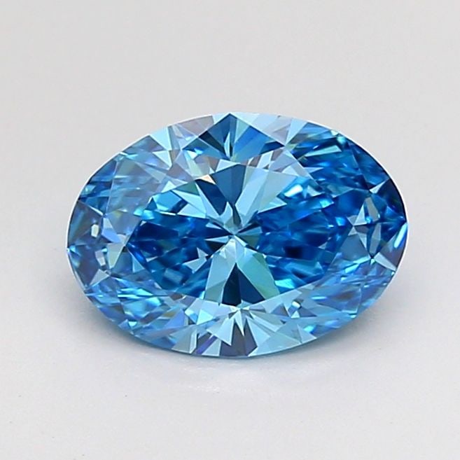 Loose Diamond - OVAL 1.05ct Faint Blue VVS2: Loose Diamond - OVAL 1.05ct Faint Blue VVS2 Source: This is a real non-mined Diamond that has been grown in a lab Shape: OVAL Carats: 1.05 Color: Faint Blue Certification: NONE Video:
