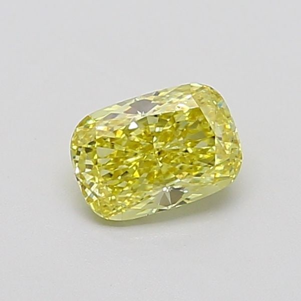 Loose Diamond - CUSHION MODIFIED 1.02ct Fancy Intense Yellow VS2: Loose Diamond - CUSHION MODIFIED 1.02ct Fancy Intense Yellow VS2 Source: This is a real non-mined Diamond that has been grown in a lab Shape: CUSHION MODIFIED Carats: 1.02 Color: Fancy Intense Yellow 