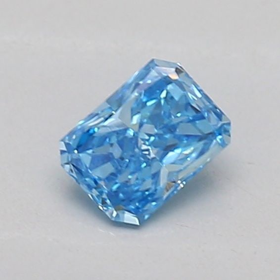 Loose Diamond - RADIANT 0.19ct Fancy Vivid Blue VVS2: Loose Diamond - RADIANT 0.19ct Fancy Vivid Blue VVS2 Source: This is a real non-mined Diamond that has been grown in a lab Shape: RADIANT Carats: 0.19 Color: Fancy Vivid Blue Certification: IGI Video: