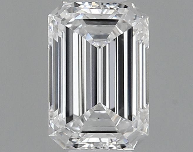 Loose Diamond - EMERALD 0.47ct D VS1: Loose Diamond - EMERALD 0.47ct D VS1 Source: This is a real non-mined Diamond that has been grown in a lab Shape: EMERALD Carats: 0.47 Color: D Clarity: VS1 Certification: IGI Additional images availa