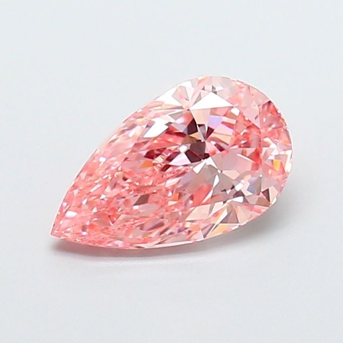 Loose Diamond - PEAR 1.72ct Fancy Vivid Pink VVS2: Loose Diamond - PEAR 1.72ct Fancy Vivid Pink VVS2 Source: This is a real non-mined Diamond that has been grown in a lab Shape: PEAR Carats: 1.72 Color: Fancy Vivid Pink Certification: IGI Video: