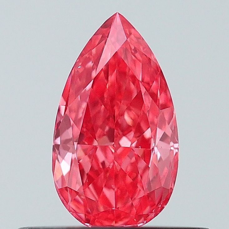 Loose Diamond - PEAR 0.44ct Fancy Vivid Pink VS1: Loose Diamond - PEAR 0.44ct Fancy Vivid Pink VS1 Source: This is a real non-mined Diamond that has been grown in a lab Shape: PEAR Carats: 0.44 Color: Fancy Vivid Pink Certification: NONE Video: