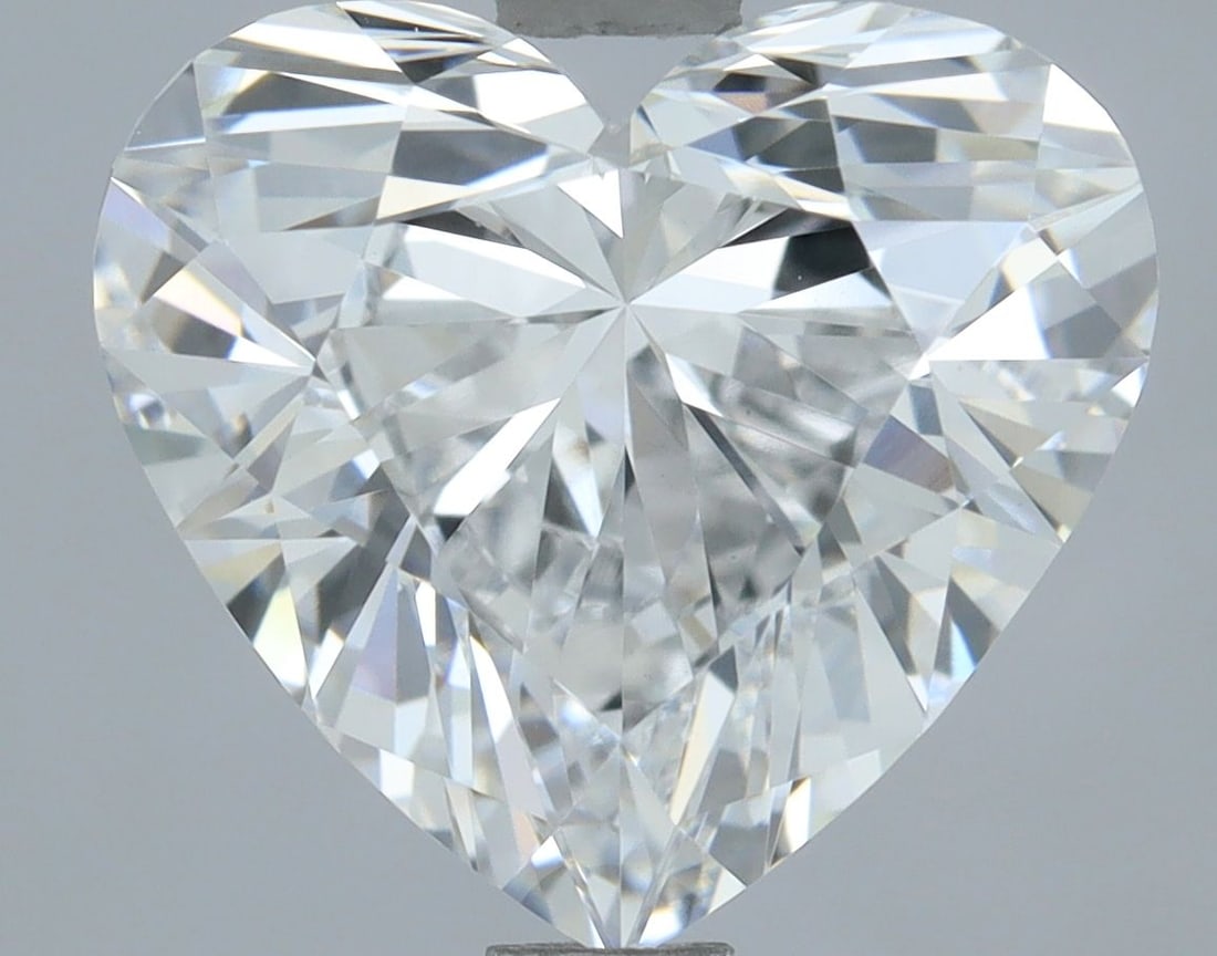 Loose Diamond - HEART 2.01ct D VVS2: Loose Diamond - HEART 2.01ct D VVS2 Source: This is a real non-mined Diamond that has been grown in a lab Shape: HEART Carats: 2.01 Color: D Clarity: VVS2 Certification: IGI Video: