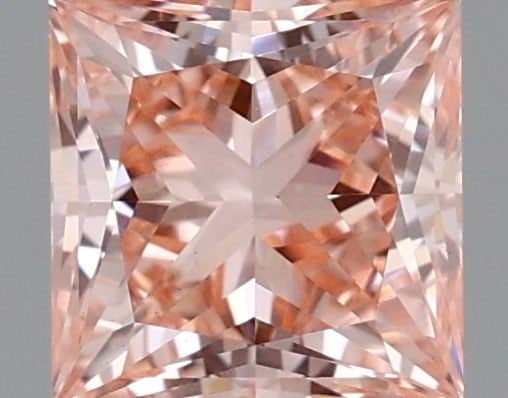 Loose Diamond - PRINCESS 0.6ct Fancy Vivid Pink VS1: Loose Diamond - PRINCESS 0.6ct Fancy Vivid Pink VS1 Source: This is a real non-mined Diamond that has been grown in a lab Shape: PRINCESS Carats: 0.6 Color: Fancy Vivid Pink Certification: IGI Video: