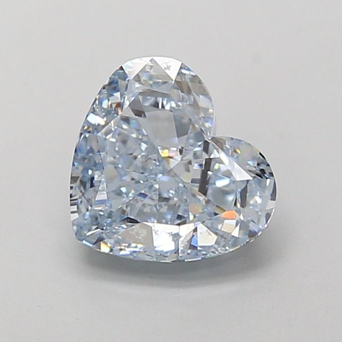 Loose Diamond - HEART 1.82ct Fancy Intense Blue VVS2: Loose Diamond - HEART 1.82ct Fancy Intense Blue VVS2 Source: This is a real non-mined Diamond that has been grown in a lab Shape: HEART Carats: 1.82 Color: Fancy Intense Blue Certification: IGI