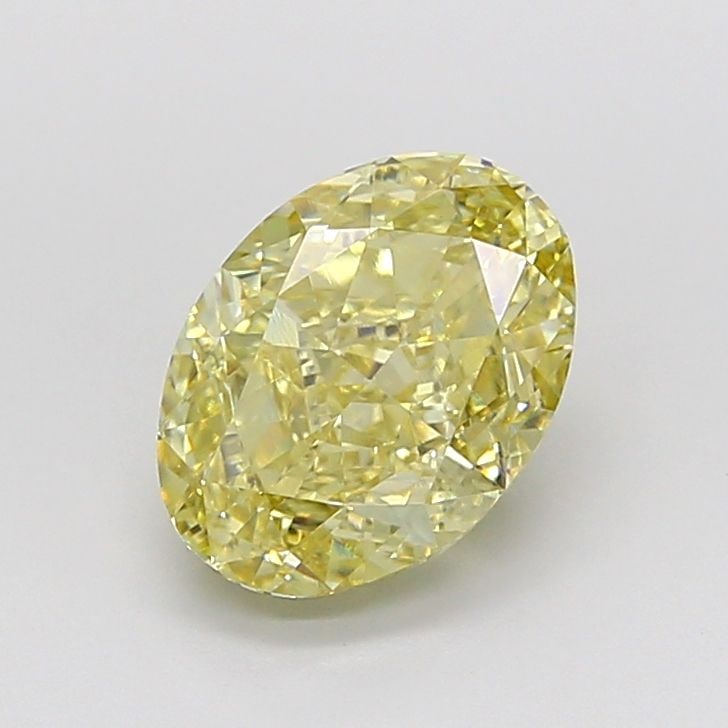 Loose Diamond - OVAL 3.09ct Fancy Yellow VVS2: Loose Diamond - OVAL 3.09ct Fancy Yellow VVS2 Source: This is a real non-mined Diamond that has been grown in a lab Shape: OVAL Carats: 3.09 Color: Fancy Yellow Certification: IGI Video: