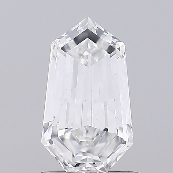 Loose Diamond - HEPTAGONAL 0.9ct D VVS2: Loose Diamond - HEPTAGONAL 0.9ct D VVS2 Source: This is a real non-mined Diamond that has been grown in a lab Shape: HEPTAGONAL Carats: 0.9 Color: D Clarity: VVS2 Certification: IGI Video: