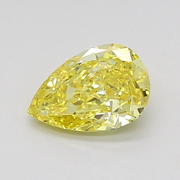 Loose Diamond - PEAR 0.7ct Fancy Intense Yellow VS2: Loose Diamond - PEAR 0.7ct Fancy Intense Yellow VS2 Source: This is a real non-mined Diamond that has been grown in a lab Shape: PEAR Carats: 0.7 Color: Fancy Intense Yellow Certification: IGI Video: