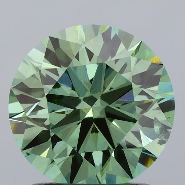 Ideal Loose Diamond - ROUND 1.5ct Fancy Vivid Green SI2: Ideal Loose Diamond - ROUND 1.5ct Fancy Vivid Green SI2 Source: This is a real non-mined Diamond that has been grown in a lab Shape: ROUND Carats: 1.5 Color: Fancy Vivid Green Certification: IGI Video