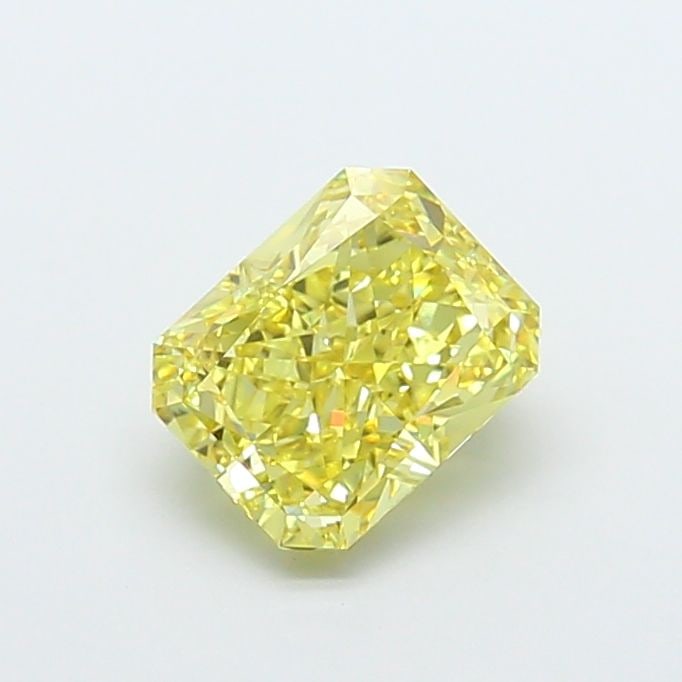 Loose Diamond - RADIANT 3.06ct Fancy Intense Yellow VVS2: Loose Diamond - RADIANT 3.06ct Fancy Intense Yellow VVS2 Source: This is a real non-mined Diamond that has been grown in a lab Shape: RADIANT Carats: 3.06 Color: Fancy Intense Yellow Certification: IG