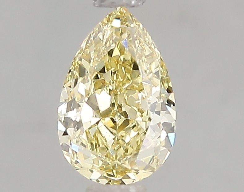 Loose Diamond - PEAR 1.02ct Fancy Intense Yellow VS2: Loose Diamond - PEAR 1.02ct Fancy Intense Yellow VS2 Source: This is a real non-mined Diamond that has been grown in a lab Shape: PEAR Carats: 1.02 Color: Fancy Intense Yellow Certification: IGI Video