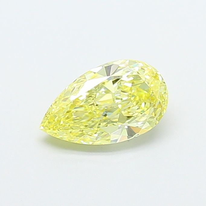 Loose Diamond - PEAR 1.02ct Fancy Intense Yellow VVS2: Loose Diamond - PEAR 1.02ct Fancy Intense Yellow VVS2 Source: This is a real non-mined Diamond that has been grown in a lab Shape: PEAR Carats: 1.02 Color: Fancy Intense Yellow Certification: IGI Vide
