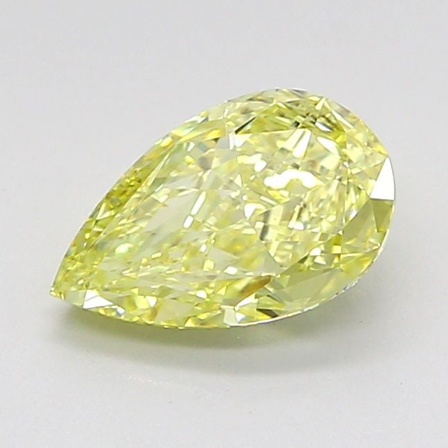 Loose Diamond - PEAR 1.29ct Fancy Yellow VS1: Loose Diamond - PEAR 1.29ct Fancy Yellow VS1 Source: This is a real non-mined Diamond that has been grown in a lab Shape: PEAR Carats: 1.29 Color: Fancy Yellow Certification: IGI Video: