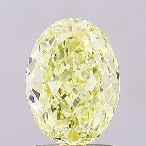 Loose Diamond - OVAL 1.17ct Fancy Intense Yellow VS2: Loose Diamond - OVAL 1.17ct Fancy Intense Yellow VS2 Source: This is a real non-mined Diamond that has been grown in a lab Shape: OVAL Carats: 1.17 Color: Fancy Intense Yellow Certification: IGI Video